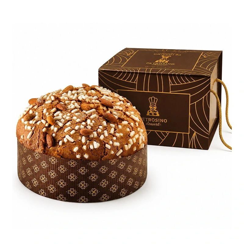 Panettone Petrosino Mandorlato 1000g - Panettone - Sapori Nobili