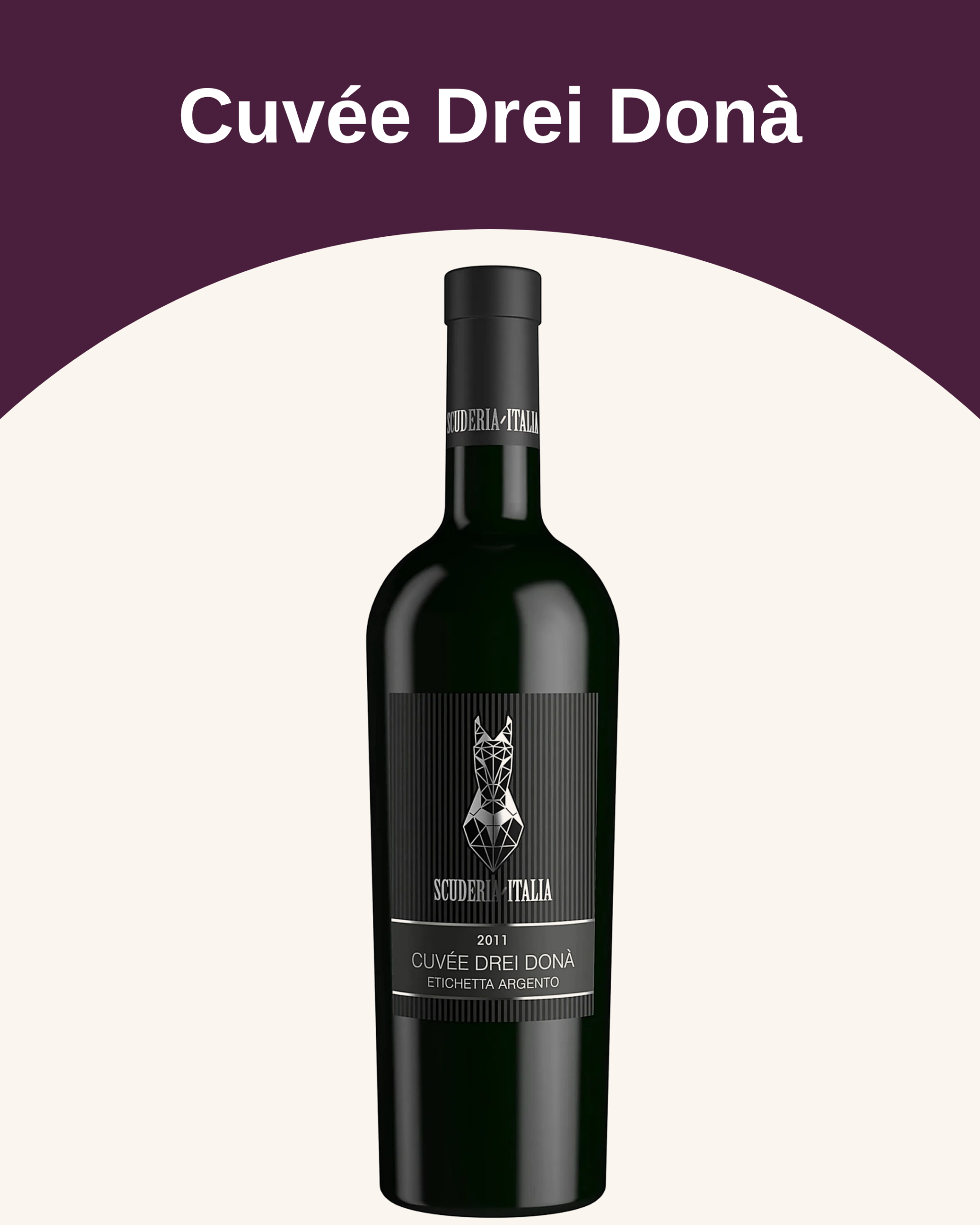 Cuvée Drei Donà – Silber-Etikett