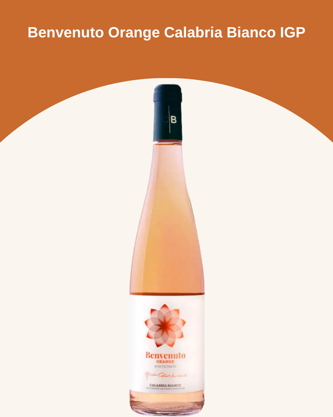 Benvenuto Orange Calabria Bianco IGP 2024 (75cl)
