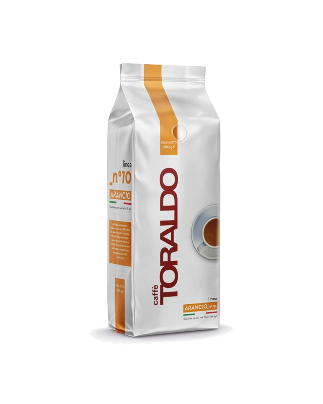 Caffè Toraldo in Grani Arancio (1 kg)