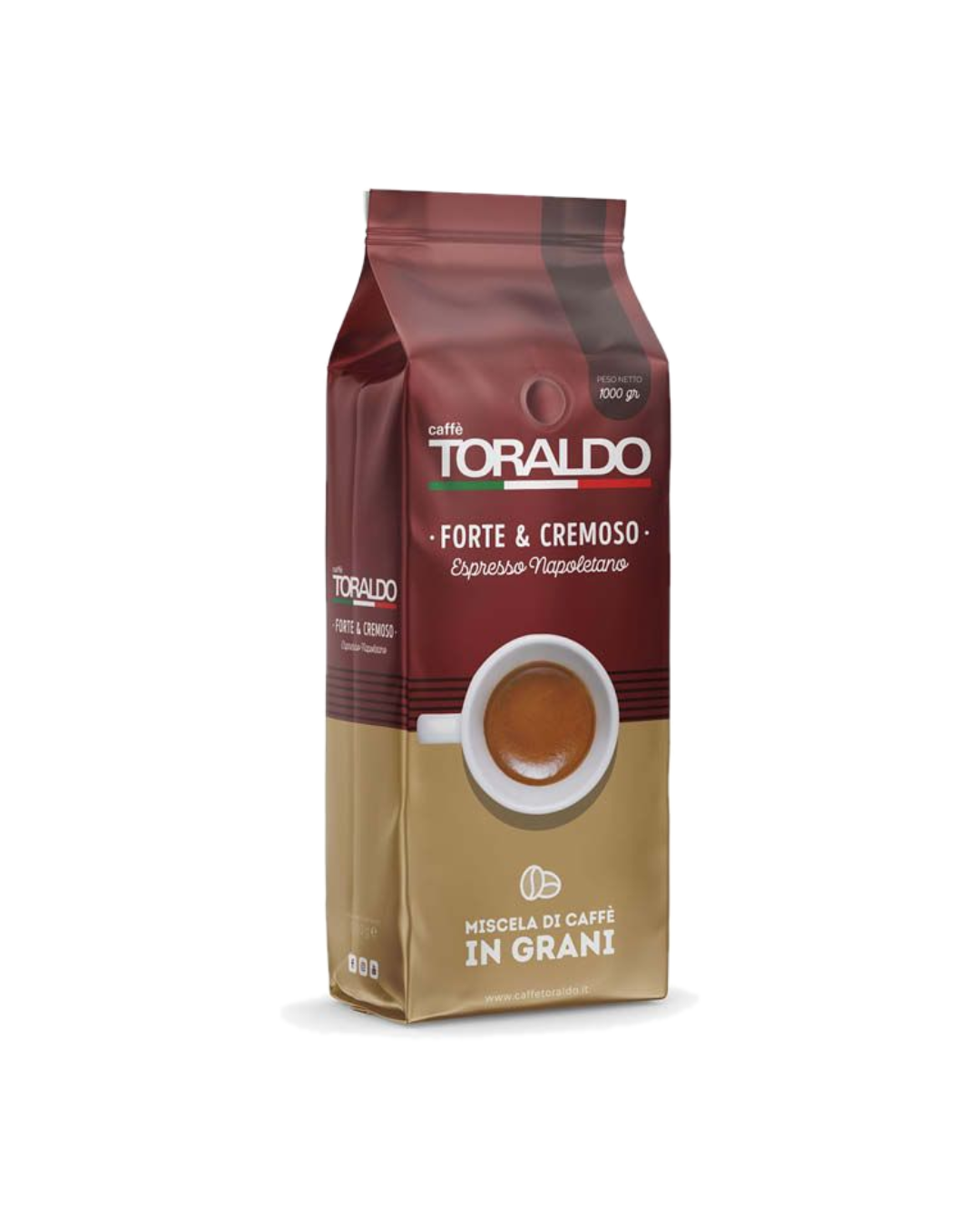 Caffè Toraldo in Grani Forte & Cremoso (1 kg)