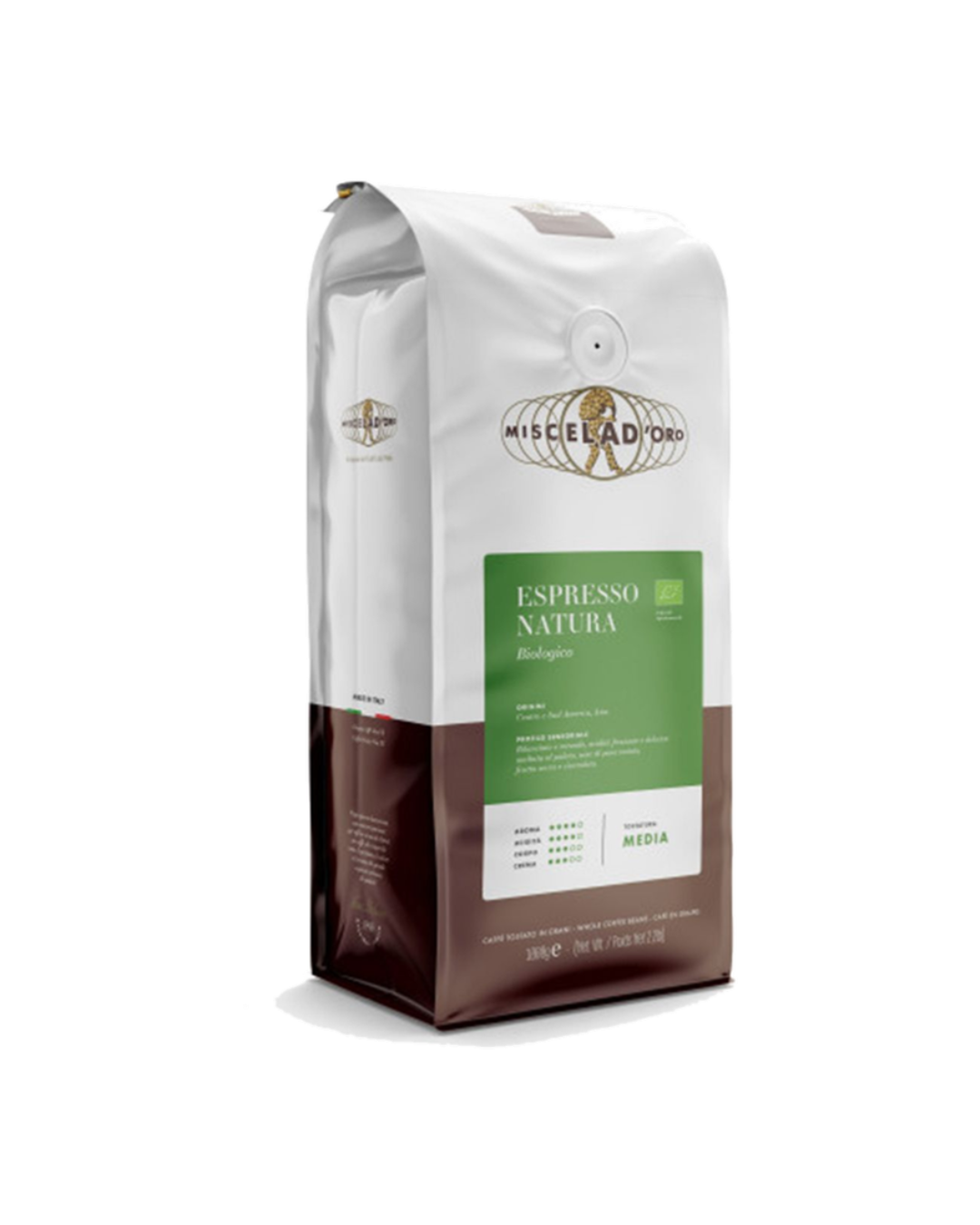 Miscela D'oro Caffè in Grani Natura Bio (1 kg)