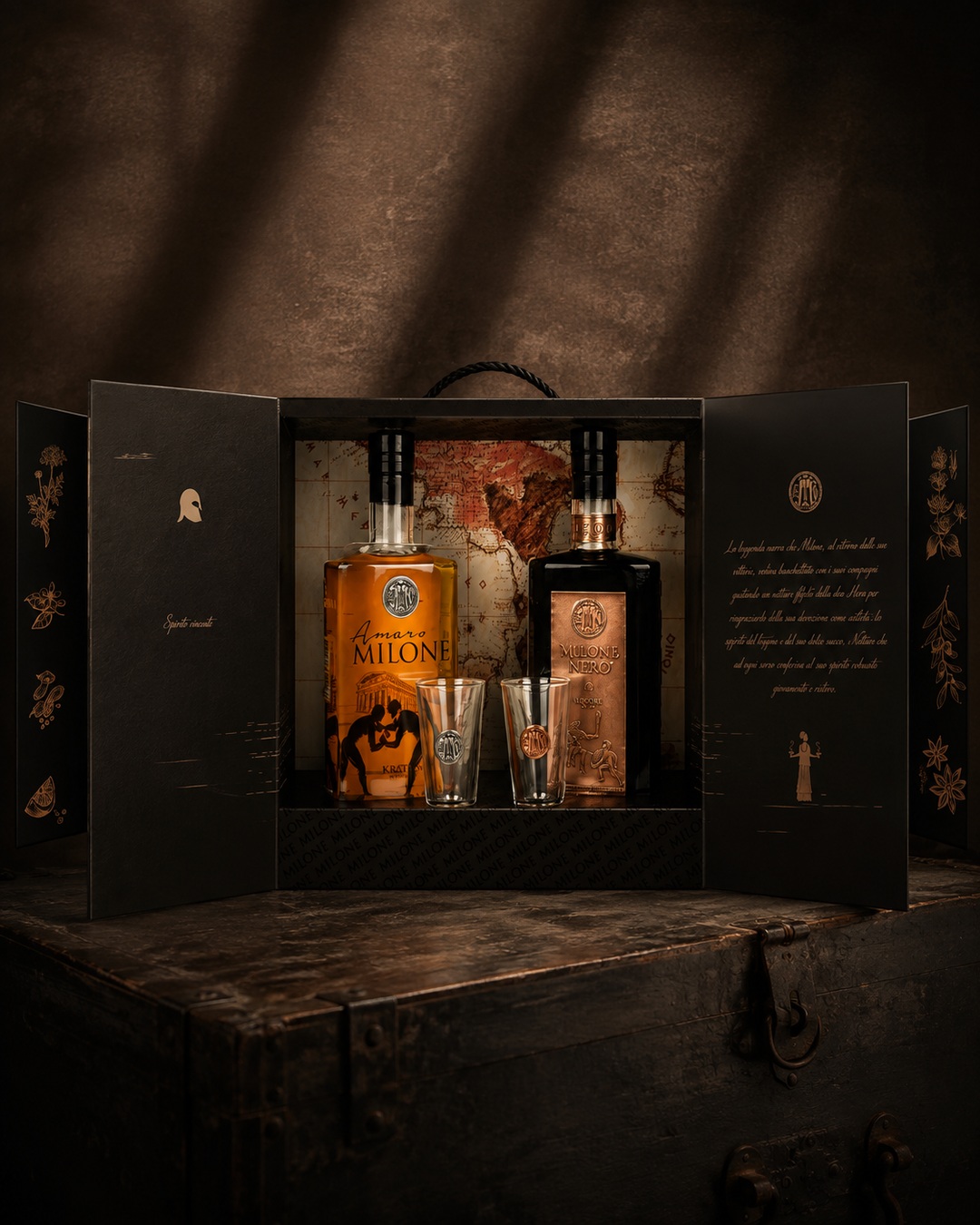 Premium Box Doppia Amaro Milone e Milone Nero